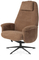 Xooon Relaxfauteuil Tonale Koper Incl. Poef