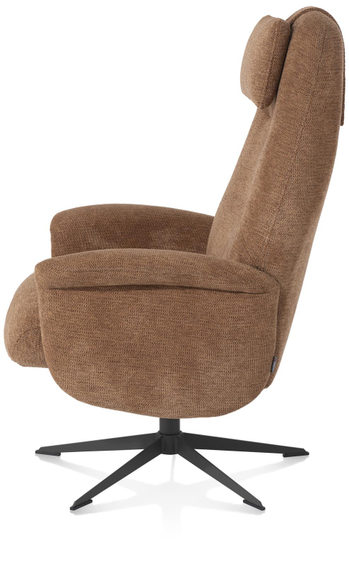 Xooon Relaxfauteuil Tonale Koper Incl. Poef