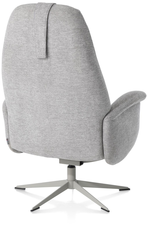 Xooon Relaxfauteuil Tonale Kiezel Incl. Poef