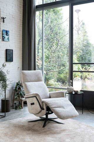 Henders & Hazel Relaxfauteuil Stelvio Champagne