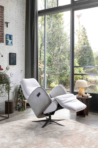 Henders & Hazel Relaxfauteuil Felino Kiezel