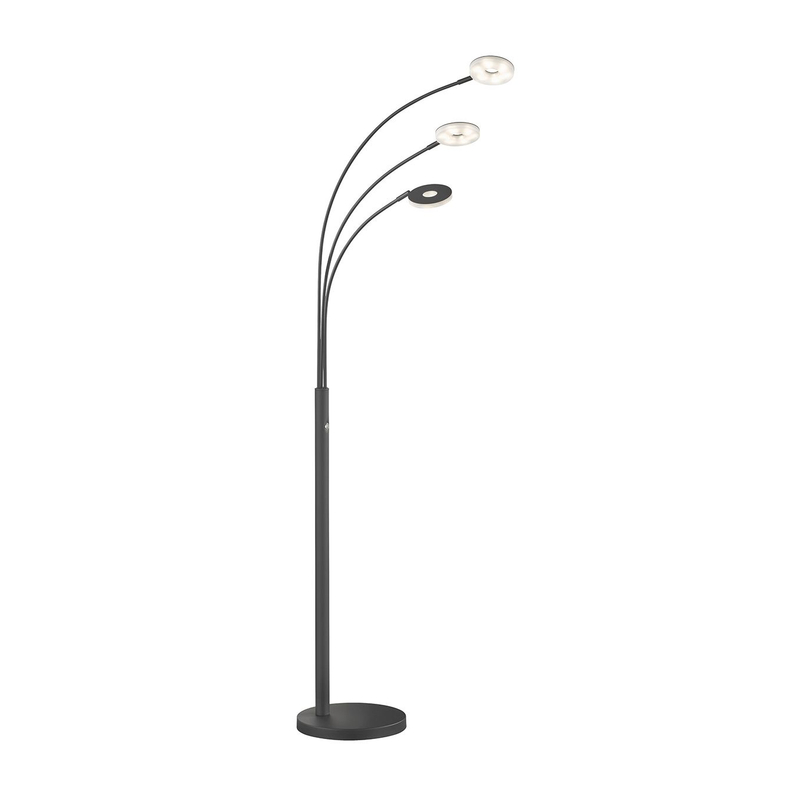 Feelings Vloerlamp Dent 3-Lichts Sand/Black