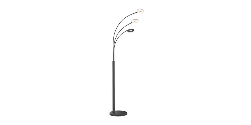 Feelings Vloerlamp Dent 3-Lichts Sand/Black