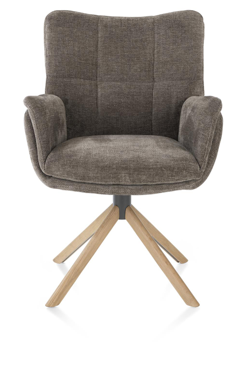 Henders & Hazel Armstoel Juna Bruin