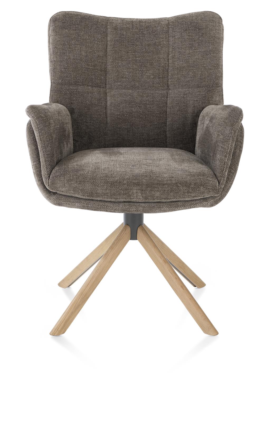 Henders & Hazel Armstoel Juna Bruin