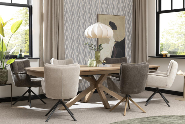 Henders & Hazel Armstoel Juna Crème