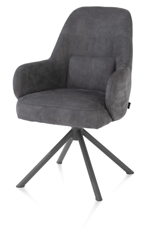 Henders & Hazel Armstoel Melle Antraciet