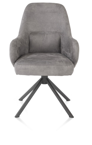 Henders & Hazel Armstoel Melle Charcoal