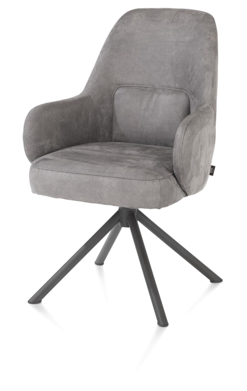 Henders & Hazel Armstoel Melle Charcoal