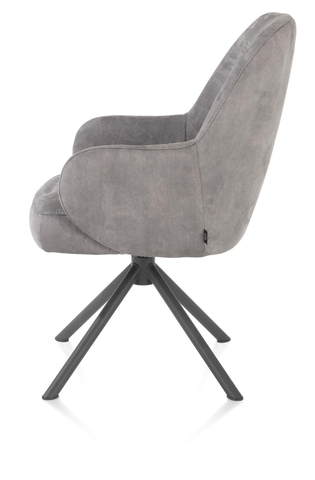 Henders & Hazel Armstoel Melle Charcoal