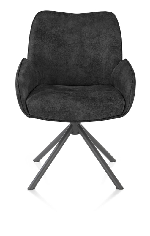 Henders & Hazel Armstoel Riley Off Black