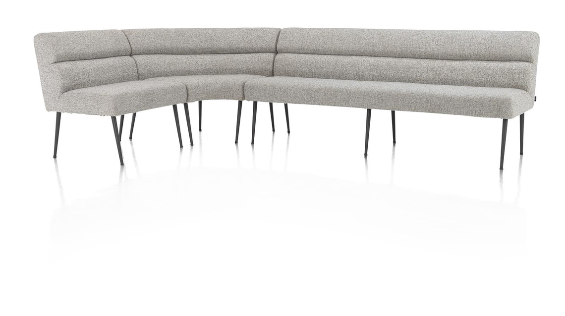 Henders & Hazel Eetbank Luton Grijs 80 cm