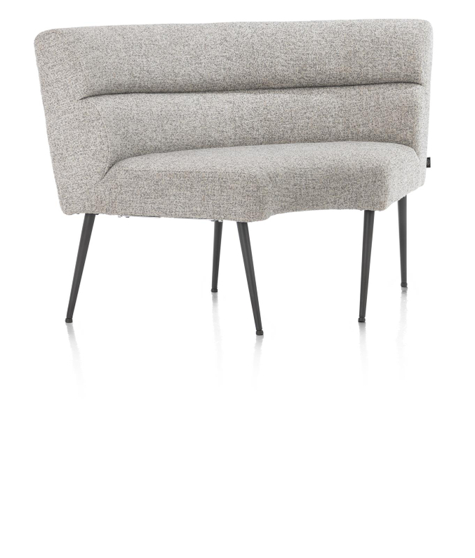 Henders & Hazel Eetbank Luton Grijs Hoek