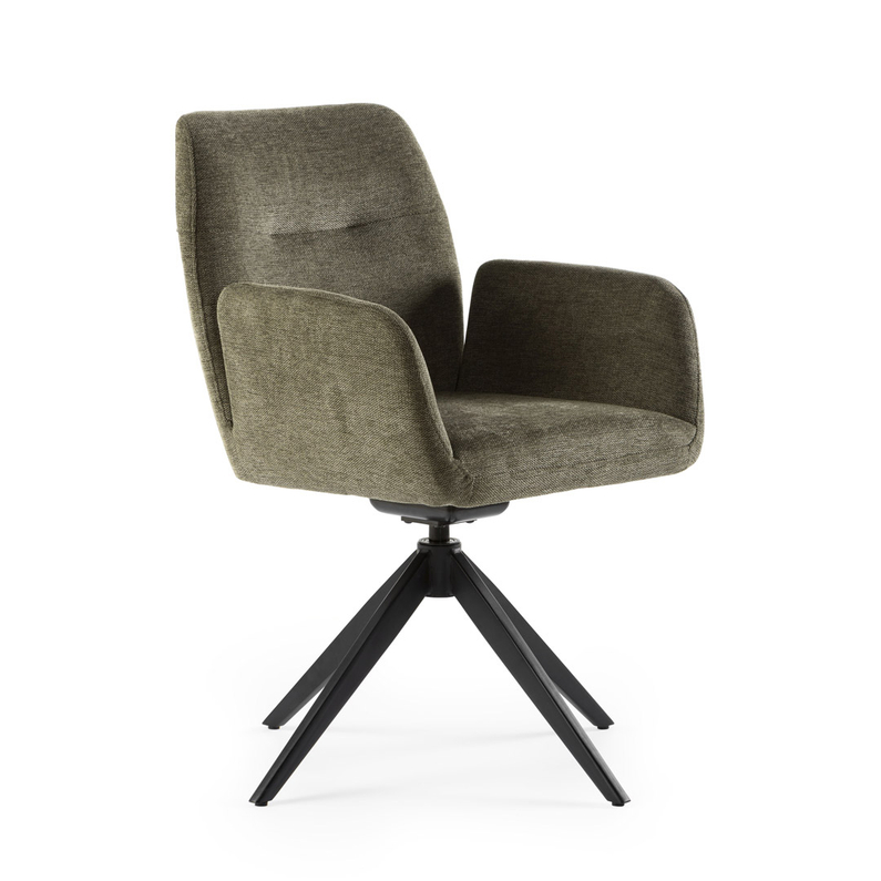 Feelings Armstoel Lynn Olive Green