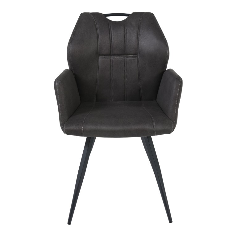 Armstoel Fonzy Antraciet