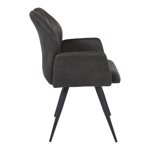 Armstoel Fonzy Antraciet