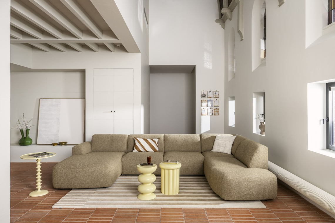 Montel Hoekbank Mova Curry