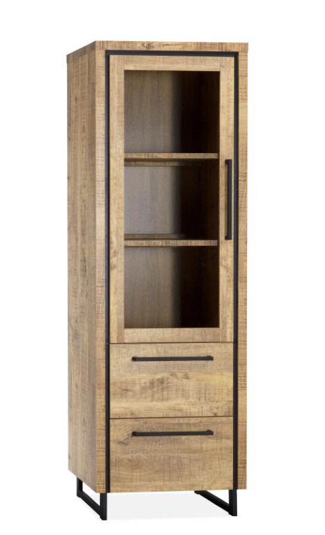 Vitrinekast Romino 1-Deurs