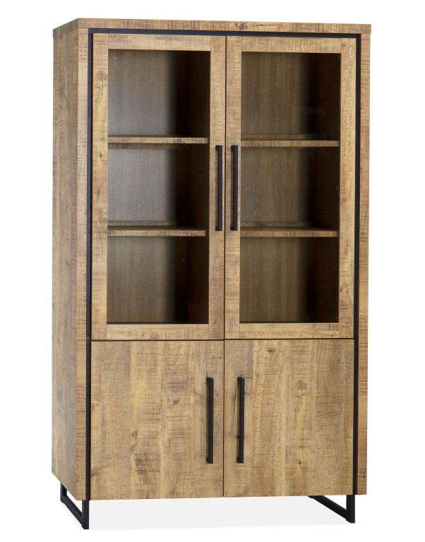 Vitrinekast Romino 2-Deurs