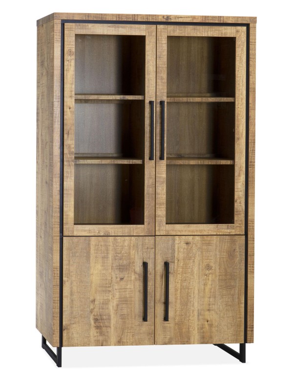 Vitrinekast Romino 2-Deurs