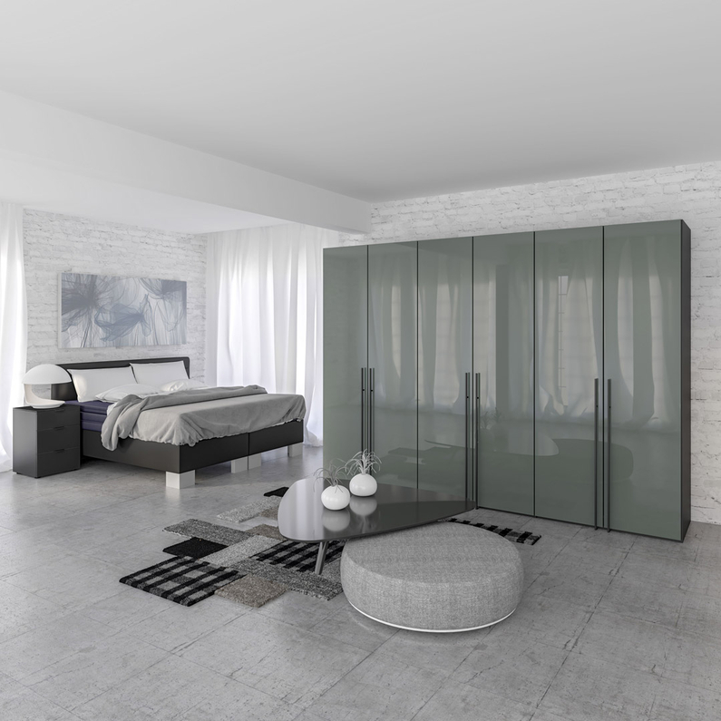 Draaideurkast Topline Glas 3-Deurs