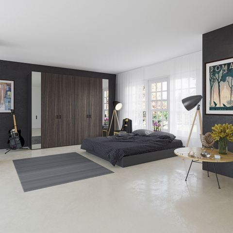 Draaideurkast Topline Glas 5-Deurs