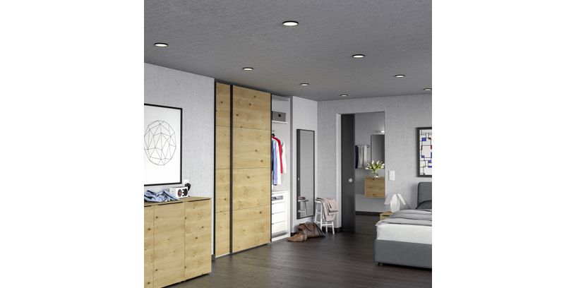 Zweefdeurkast Slideline 2-Deurs Decor 203cm breed 