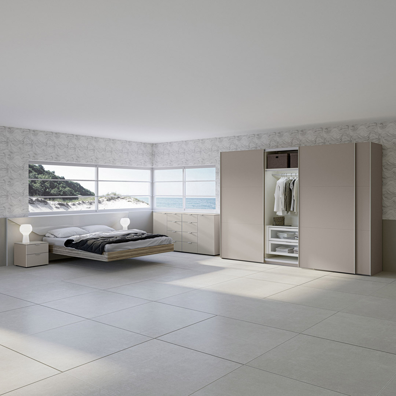 Zweefdeurkast Slideline 3-Deurs Decor 228cm breed 