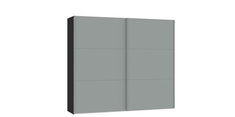 Zweefdeurkast Slideline 2-Deurs Decor 253cm breed