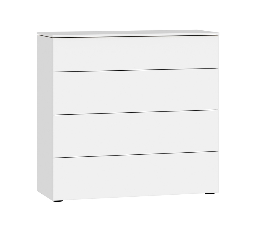 Commode 4 Laden Type 6 Glas