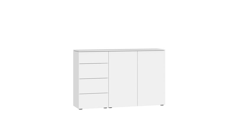 Commode 4 Laden Links Smal + 2 Deuren Decor