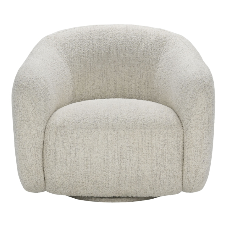 Draaifauteuil Errazi Ecru