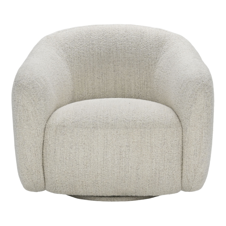 Draaifauteuil Errazi Ecru