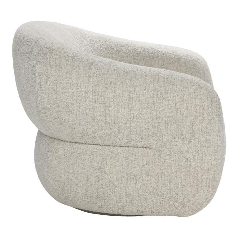 Draaifauteuil Errazi Ecru