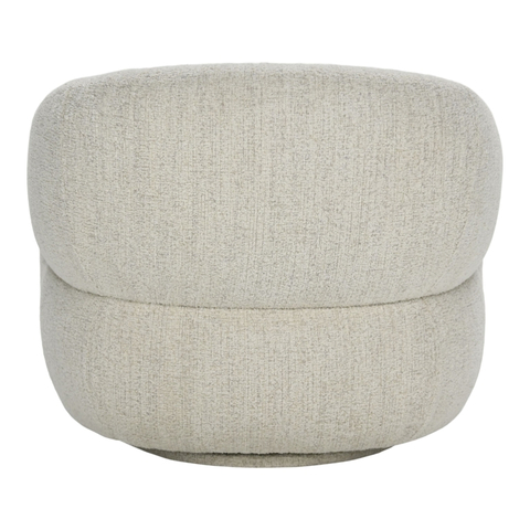 Draaifauteuil Errazi Ecru