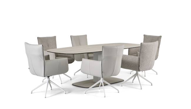 Montel Armstoel Hillary Silk Kantelfunctie