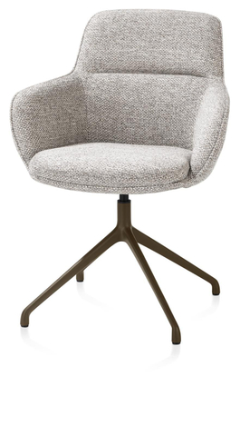Henders & Hazel Armstoel Mateo Kiezel Draaibaar