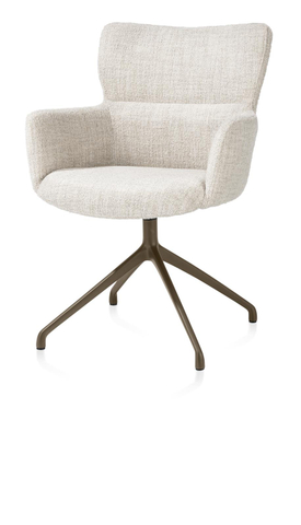 Xooon Armstoel Sage Creme Draaibaar