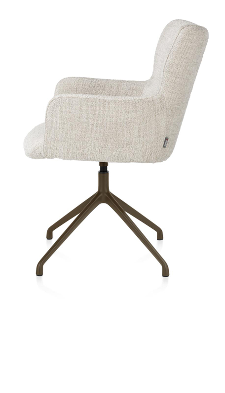 Xooon Armstoel Sage Creme Draaibaar