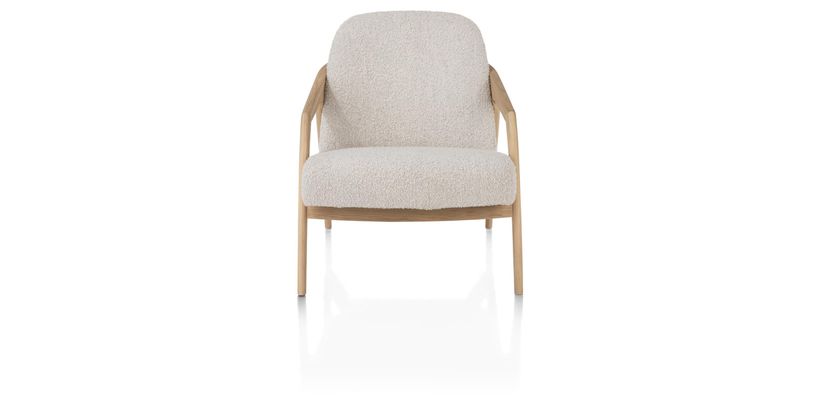 Xooon Fauteuil Dante Crème