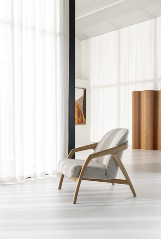 Xooon Fauteuil Dante Crème