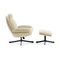 Feelings Relaxfauteuil Lenn Met Hocker Off White