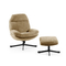 Feelings Relaxfauteuil Lenn Met Hocker Army