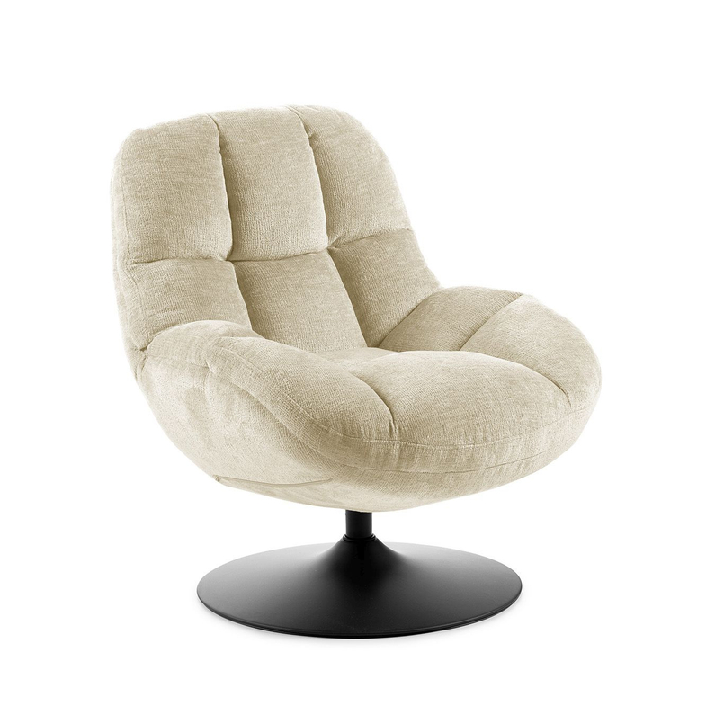 Feelings Draaifauteuil Luna White
