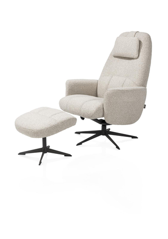 Henders & Hazel Relaxfauteuil Torino Incl. Hocker