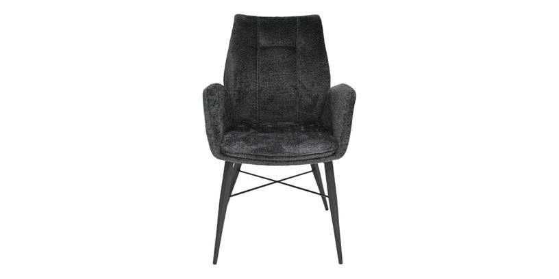 Armstoel Thomasi Antraciet