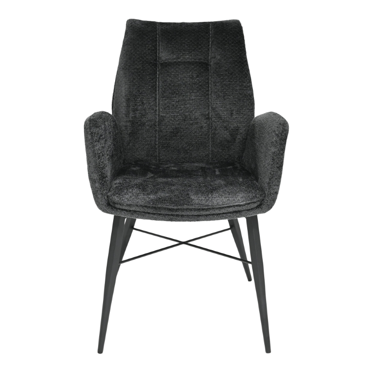 Armstoel Thomasi Antraciet