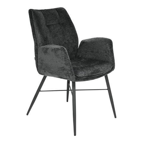 Armstoel Thomasi Antraciet