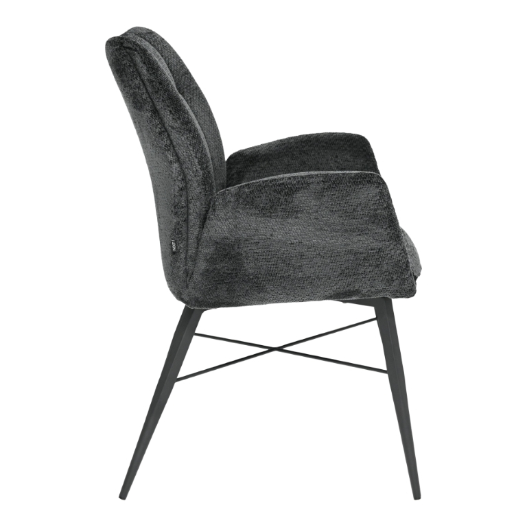 Armstoel Thomasi Antraciet