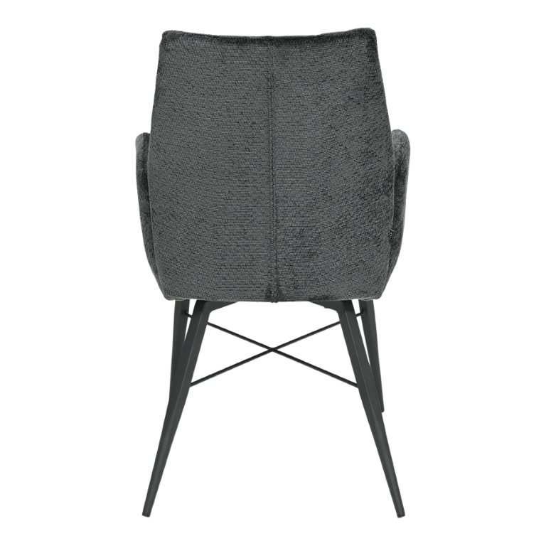 Armstoel Thomasi Antraciet